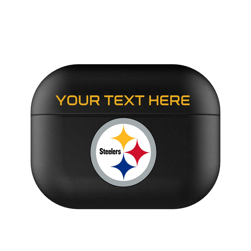 Pittsburgh Steelers Personalized Insignia AirPods AirPod Case Cover