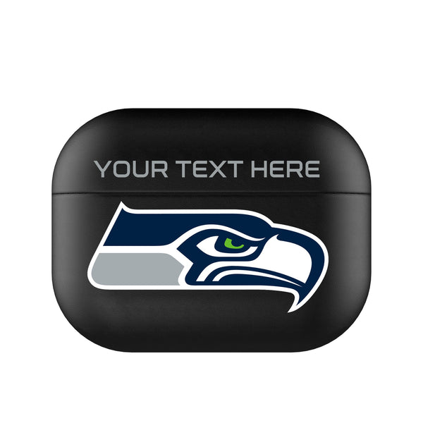 Seattle Seahawks Personalized Insignia AirPods AirPod Case Cover