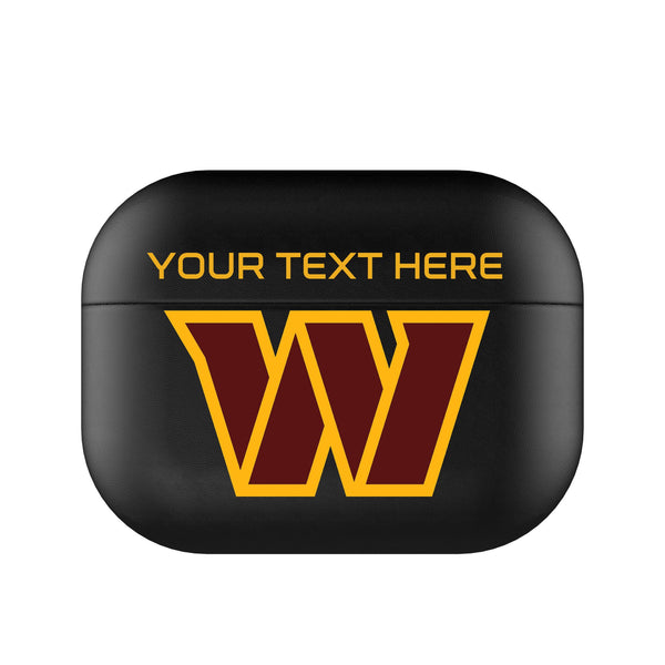 Washington Commanders Personalized Insignia AirPods AirPod Case Cover