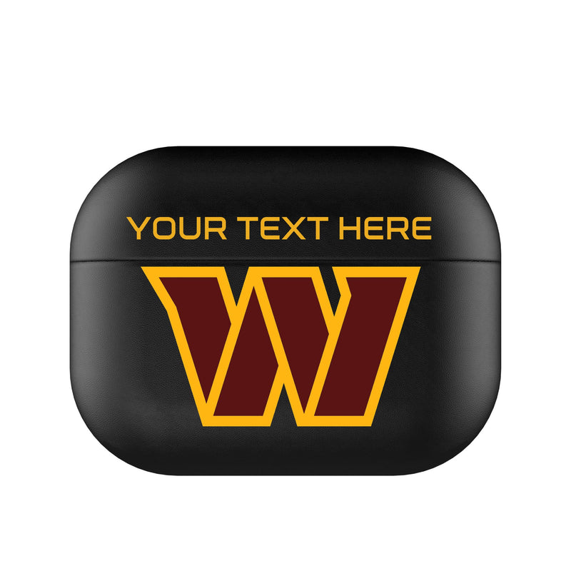 Washington Commanders Personalized Insignia AirPods AirPod Case Cover