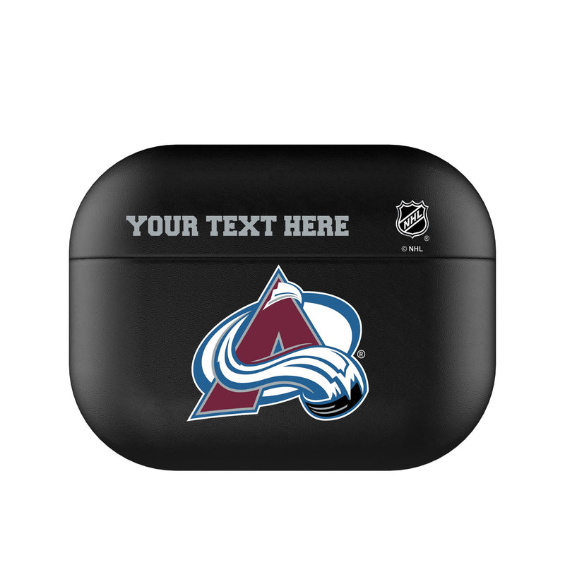 Colorado Avalanche Personalized Insignia AirPods AirPod Case Cover