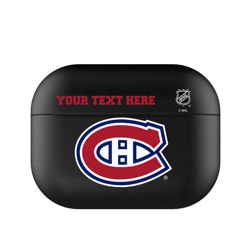 Montreal Canadiens Personalized Insignia AirPods AirPod Case Cover