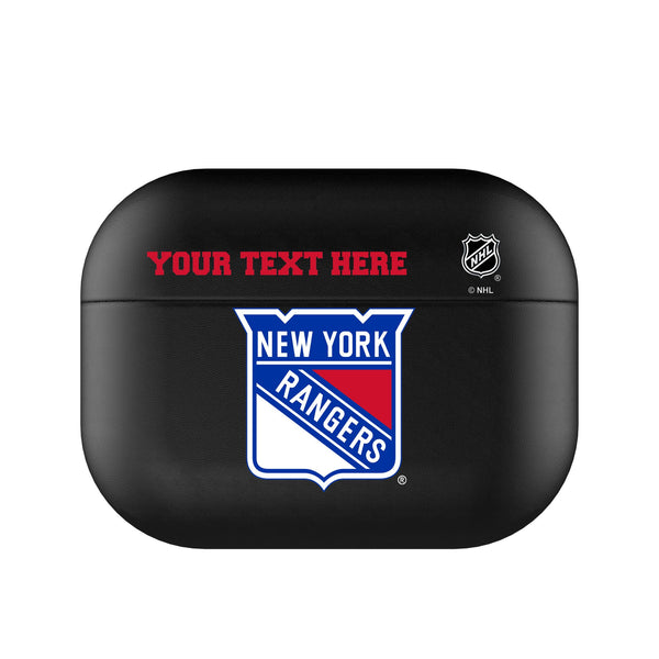 New York Rangers Personalized Insignia AirPods AirPod Case Cover