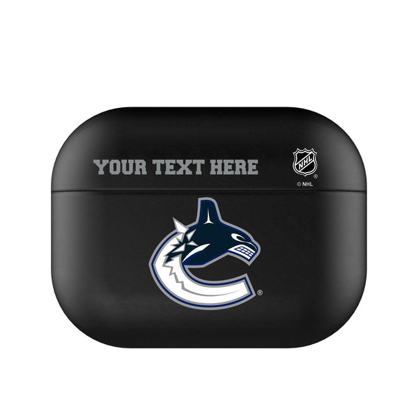 Vancouver Canucks Personalized Insignia AirPods AirPod Case Cover