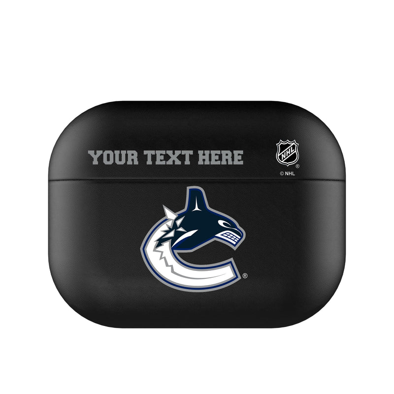 Vancouver Canucks Personalized Insignia AirPods AirPod Case Cover