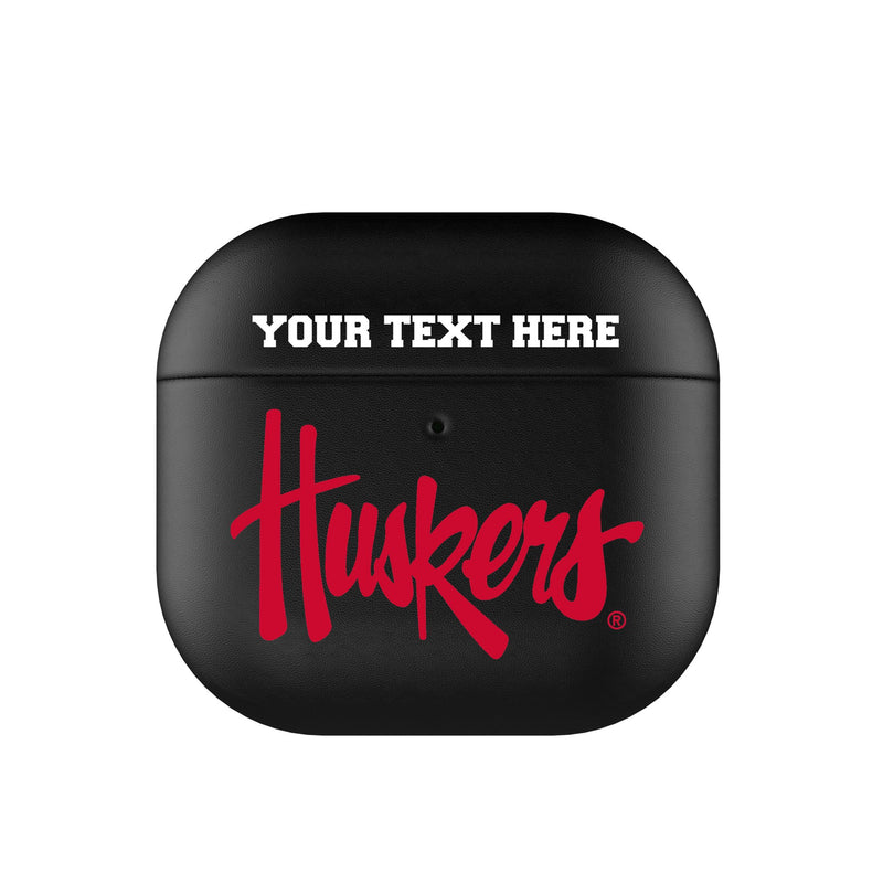 University of Nebraska Huskers Personalized Insignia AirPods AirPod Case Cover