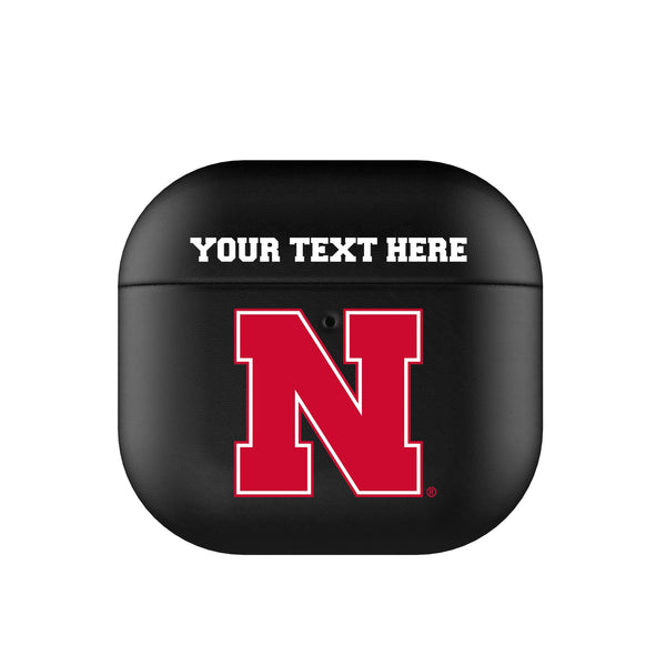 University of Nebraska Huskers Block N Personalized Insignia AirPods AirPod Case Cover