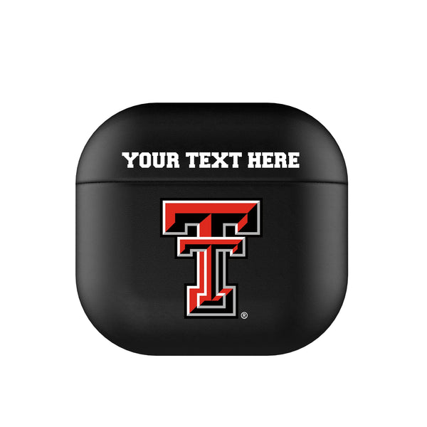 Texas Tech Red Raiders Personalized Insignia AirPods AirPod Case Cover