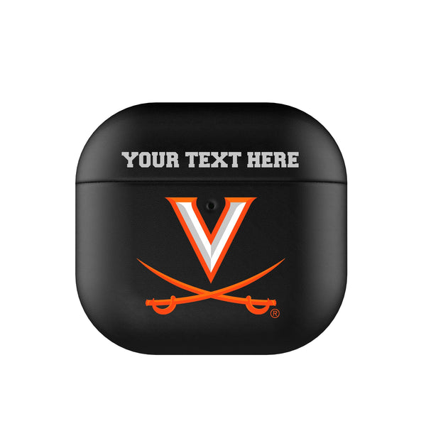 University of Virginia Cavaliers Personalized Insignia AirPods AirPod Case Cover