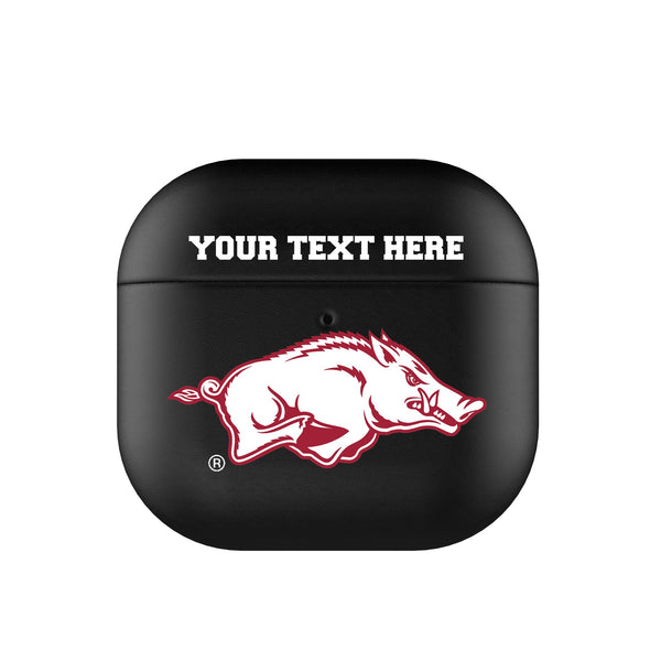University of Arkansas Fayetteville Razorbacks Personalized Insignia AirPods AirPod Case Cover
