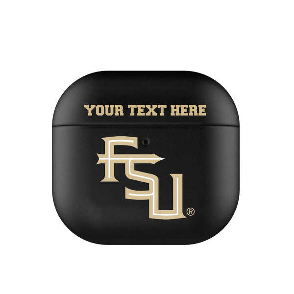 Florida State University Seminoles Athletic Wordmark Personalized Insignia AirPods AirPod Case Cover