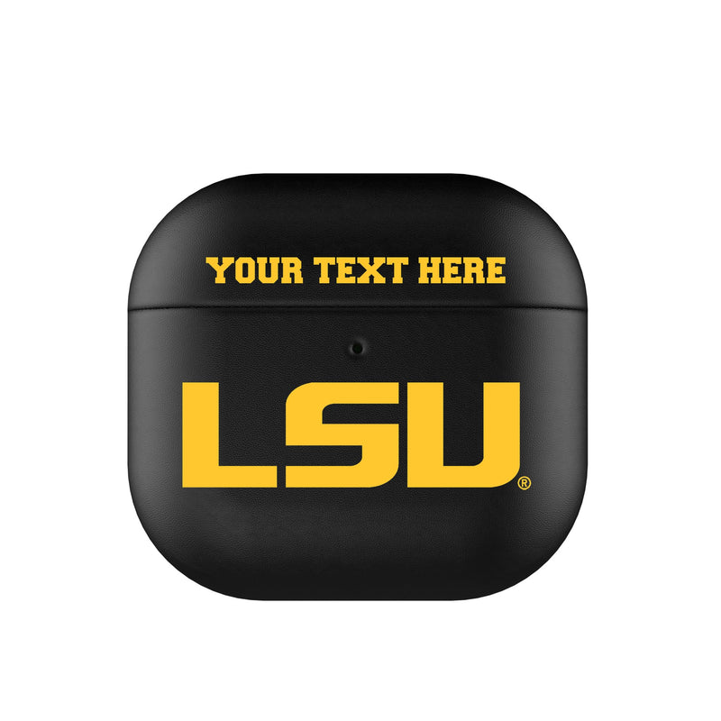 Louisiana State University Tigers Personalized Insignia AirPods AirPod Case Cover