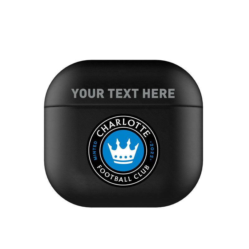 Charlotte FC Personalized Insignia AirPods AirPod Case Cover