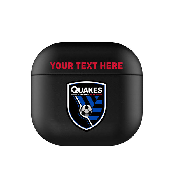 San Jose Earthquakes Personalized Insignia AirPods AirPod Case Cover