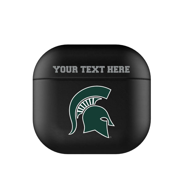 Michigan State University Spartans Personalized Insignia AirPods AirPod Case Cover