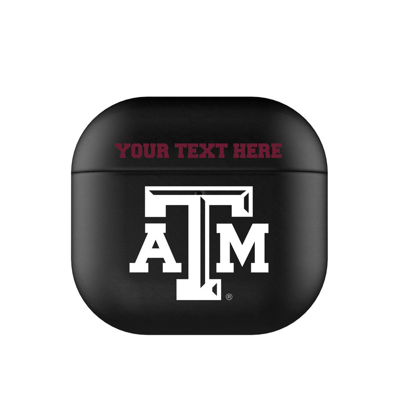 Texas A&M University Aggies Personalized Insignia AirPods AirPod Case Cover