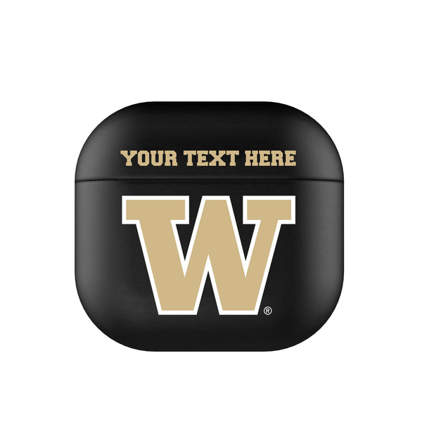 University of Washington Huskies Personalized Insignia AirPods AirPod Case Cover