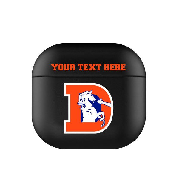 Denver Broncos 1993-1996 Historic Collection Personalized Insignia AirPods AirPod Case Cover
