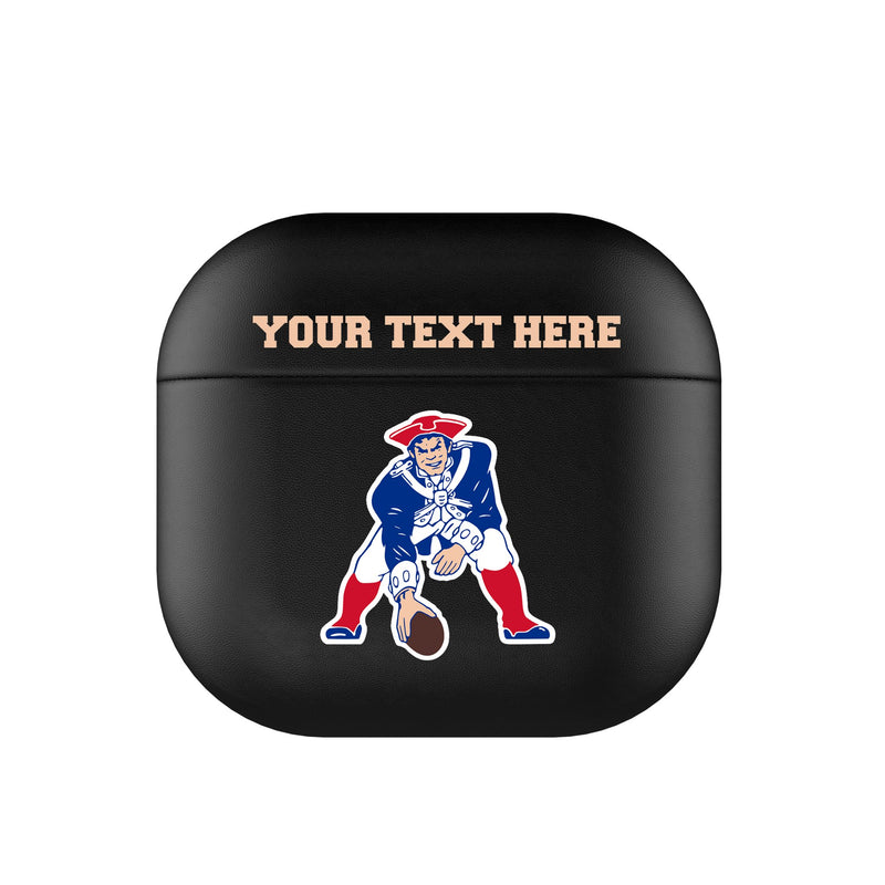 New England Patriots Historic Collection Personalized Insignia AirPods AirPod Case Cover