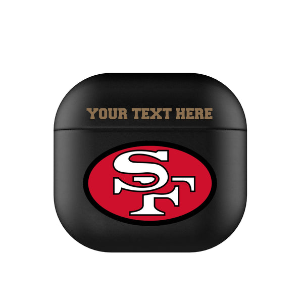 San Francisco 49ers Historic Collection Personalized Insignia AirPods AirPod Case Cover