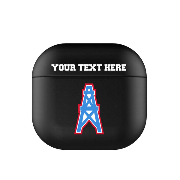 Houston Oilers Historic Collection Personalized Insignia AirPods AirPod Case Cover