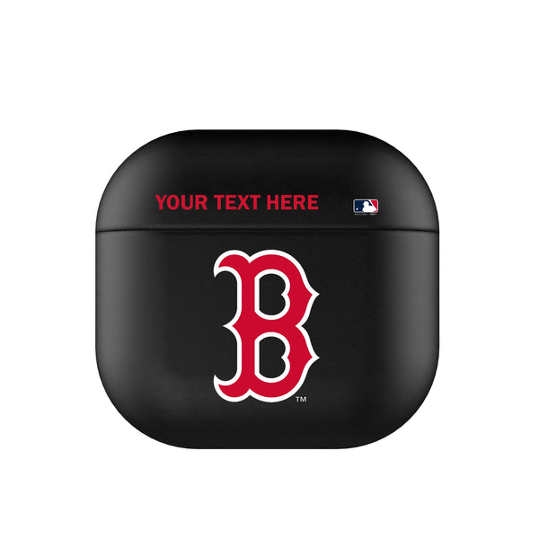 Boston Red Sox Personalized Insignia AirPods AirPod Case Cover
