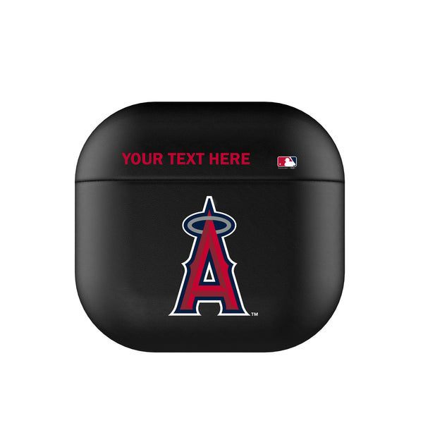 Los Angeles Angels Personalized Insignia AirPods AirPod Case Cover