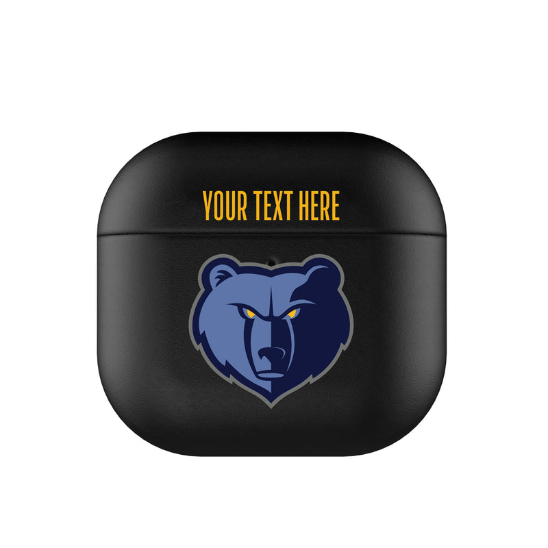 Memphis Grizzlies Personalized Insignia AirPods AirPod Case Cover