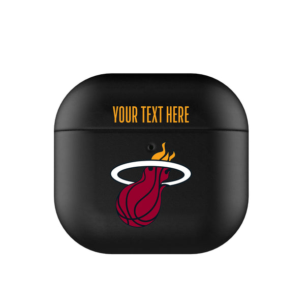 Miami Heat Personalized Insignia AirPods AirPod Case Cover