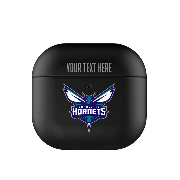 Charlotte Hornets Personalized Insignia AirPods AirPod Case Cover