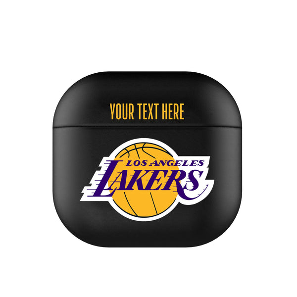 Los Angeles Lakers Personalized Insignia AirPods AirPod Case Cover
