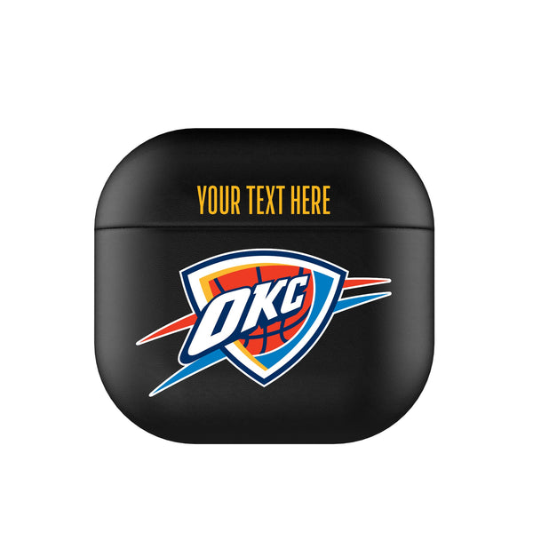 Oklahoma City Thunder Personalized Insignia AirPods AirPod Case Cover