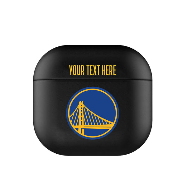 Golden State Warriors Personalized Insignia AirPods AirPod Case Cover