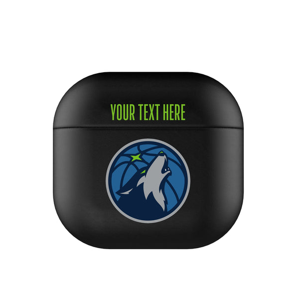 Minnesota Timberwolves Personalized Insignia AirPods AirPod Case Cover
