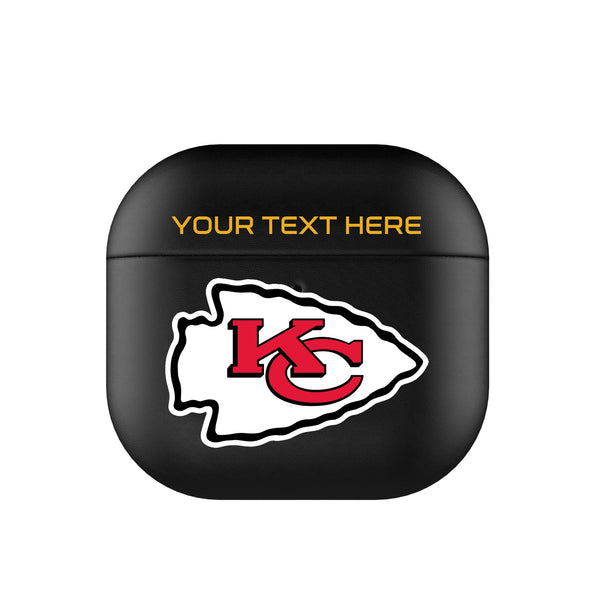 Kansas City Chiefs Personalized Insignia AirPods AirPod Case Cover