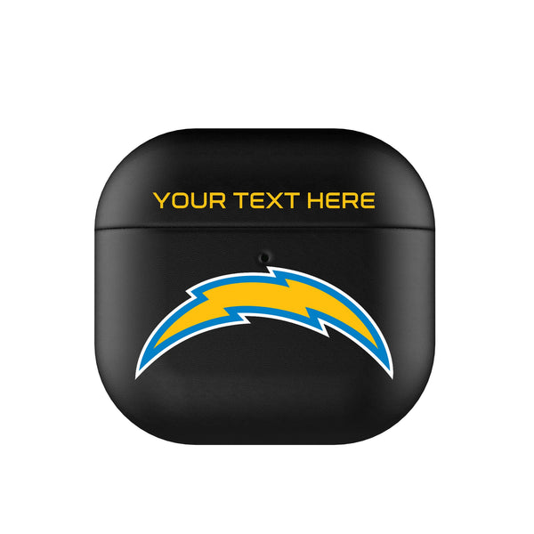 Los Angeles Chargers Personalized Insignia AirPods AirPod Case Cover