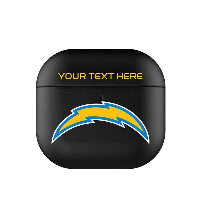 Los Angeles Chargers Personalized Insignia AirPods AirPod Case Cover