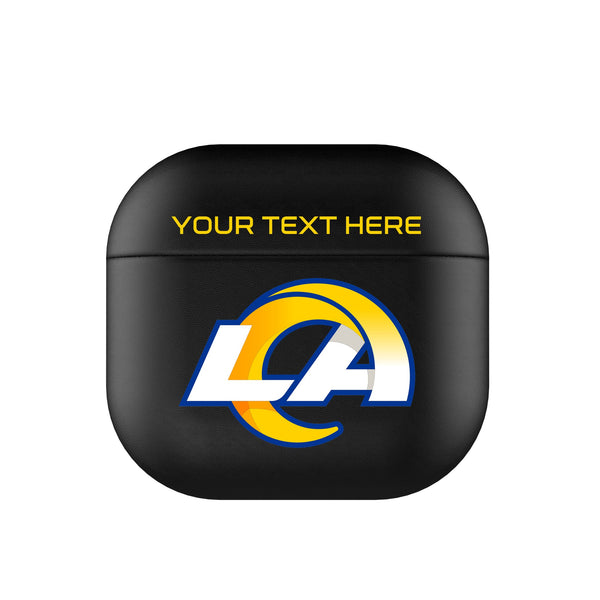 Los Angeles Rams Personalized Insignia AirPods AirPod Case Cover