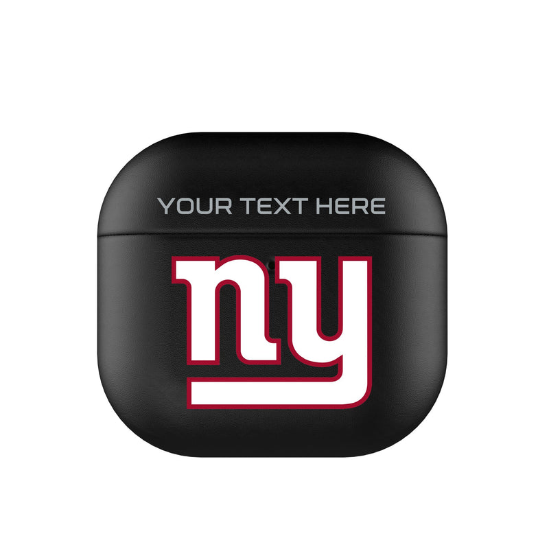 New York Giants Personalized Insignia AirPods AirPod Case Cover