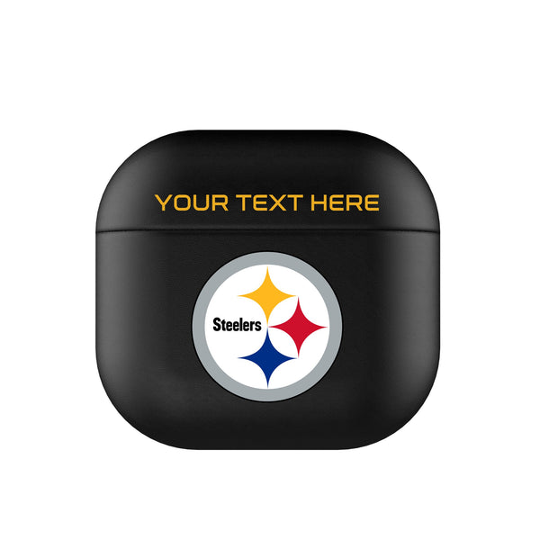 Pittsburgh Steelers Personalized Insignia AirPods AirPod Case Cover