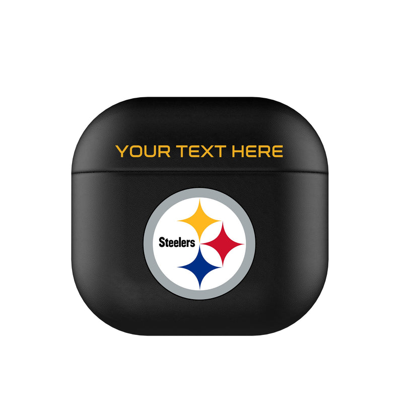 Pittsburgh Steelers Personalized Insignia AirPods AirPod Case Cover