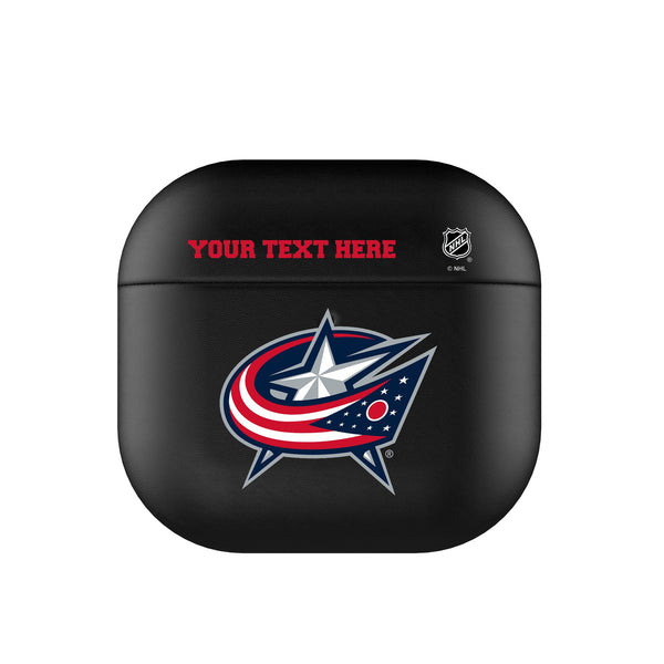 Columbus Blue Jackets Personalized Insignia AirPods AirPod Case Cover