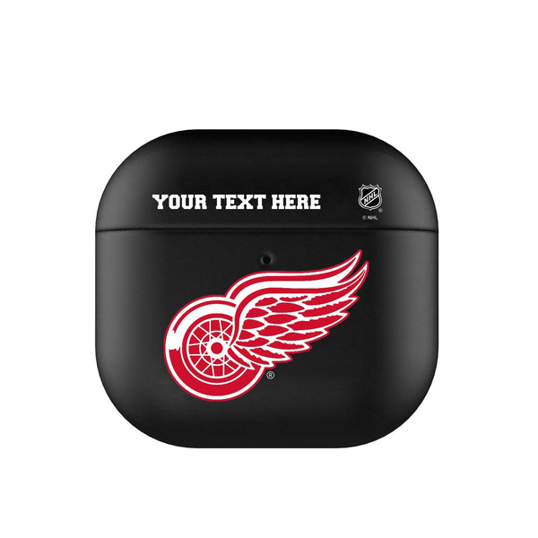 Detroit Red Wings Personalized Insignia AirPods AirPod Case Cover