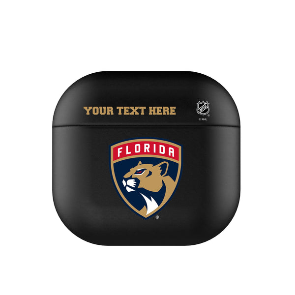 Florida Panthers Personalized Insignia AirPods AirPod Case Cover