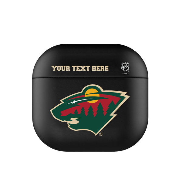 Minnesota Wild Personalized Insignia AirPods AirPod Case Cover
