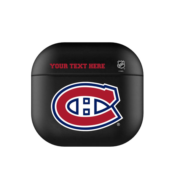 Montreal Canadiens Personalized Insignia AirPods AirPod Case Cover