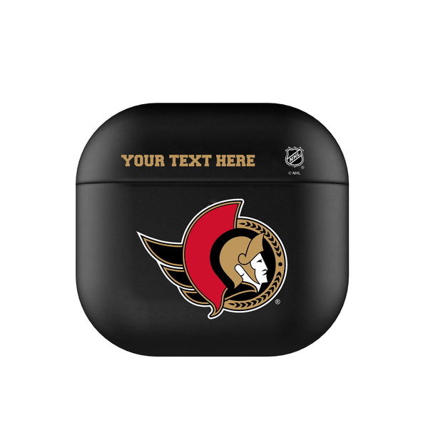 Ottawa Senators Personalized Insignia AirPods AirPod Case Cover