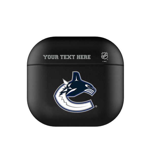 Vancouver Canucks Personalized Insignia AirPods AirPod Case Cover