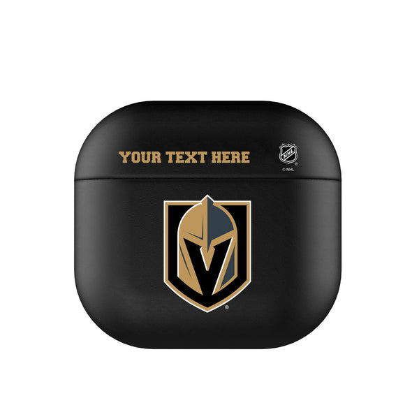 Vegas Golden Knights Personalized Insignia AirPods AirPod Case Cover