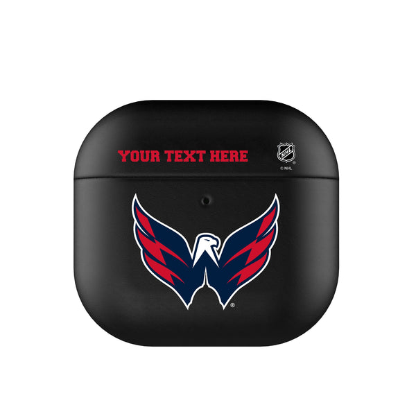 Washington Capitals Personalized Insignia AirPods AirPod Case Cover